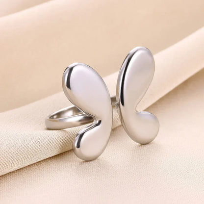 Vibrant Adjustable Butterfly Statement Ring