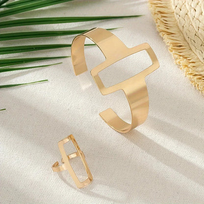 Trendy Gemstone Jewelry Set