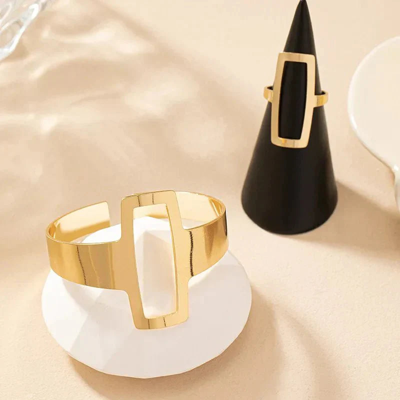 Trendy Gemstone Jewelry Set