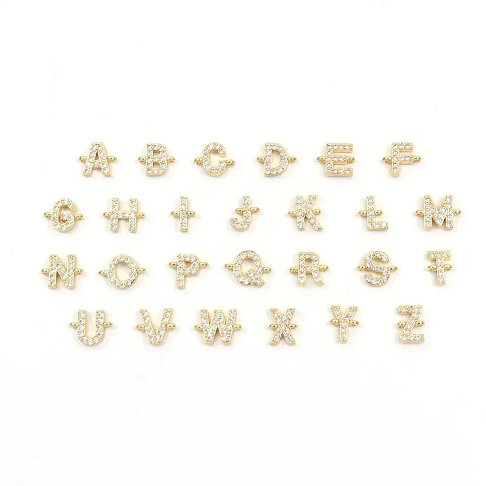 Custom Initial Letter Chain Bracelets