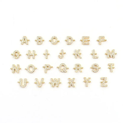 Custom Initial Letter Chain Bracelets