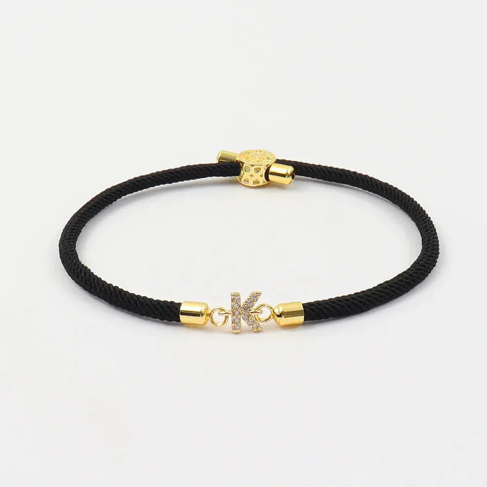 Custom Initial Letter Chain Bracelets