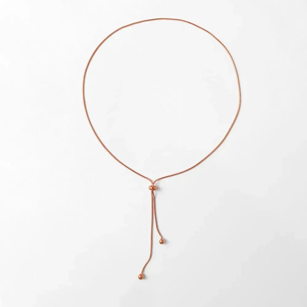 Delicate Drop Chain Layered Necklace