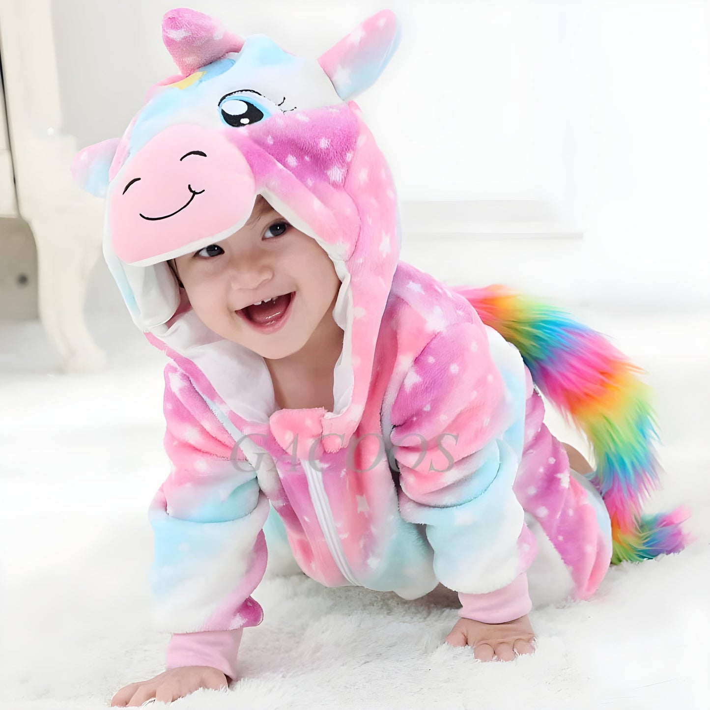Cute Baby Animal Onesie Soft Costume for Babies