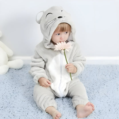 Cute Baby Animal Onesie Soft Costume for Babies