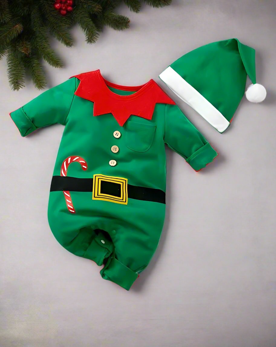 Adorable Kids Festive Holiday Onesie