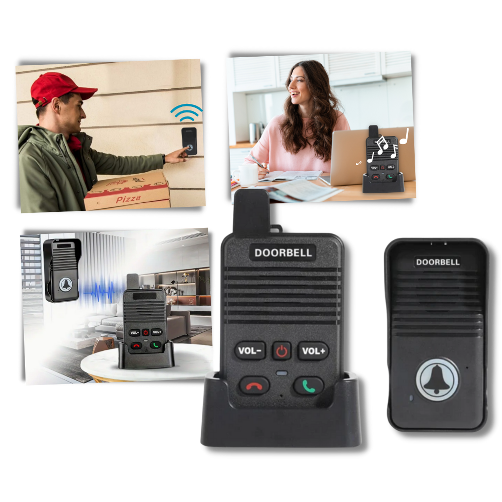 Wireless Smart Doorbell Intercom System - Luxicro