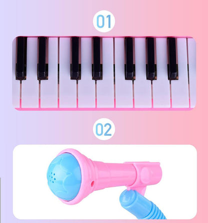 Colorful Children's Electronic Keyboard Piano