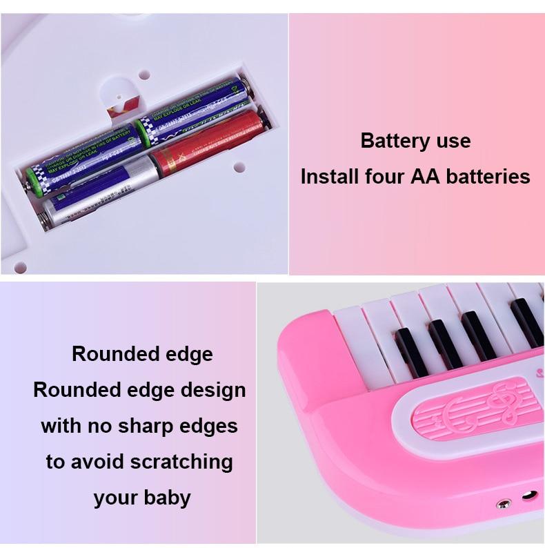 Colorful Children's Electronic Keyboard Piano