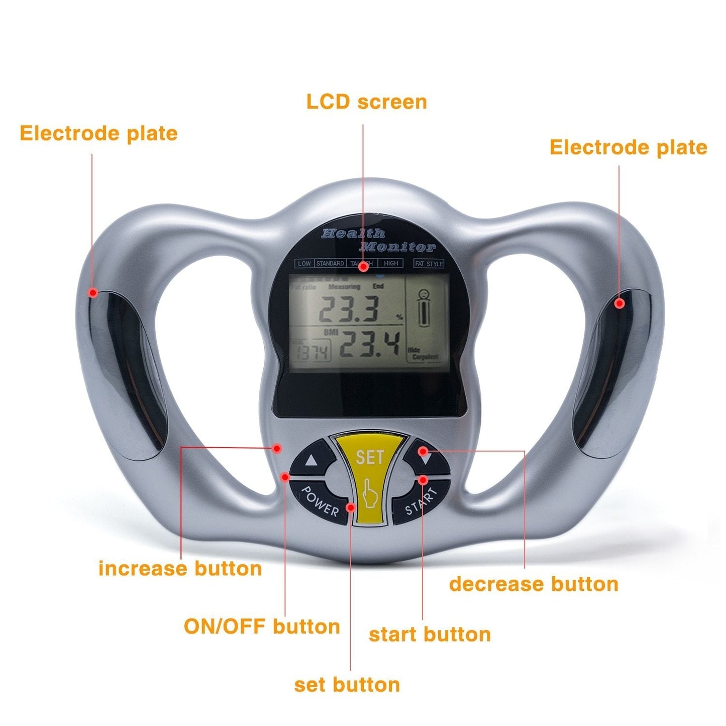 Accurate Digital Body Fat Scale Monitor