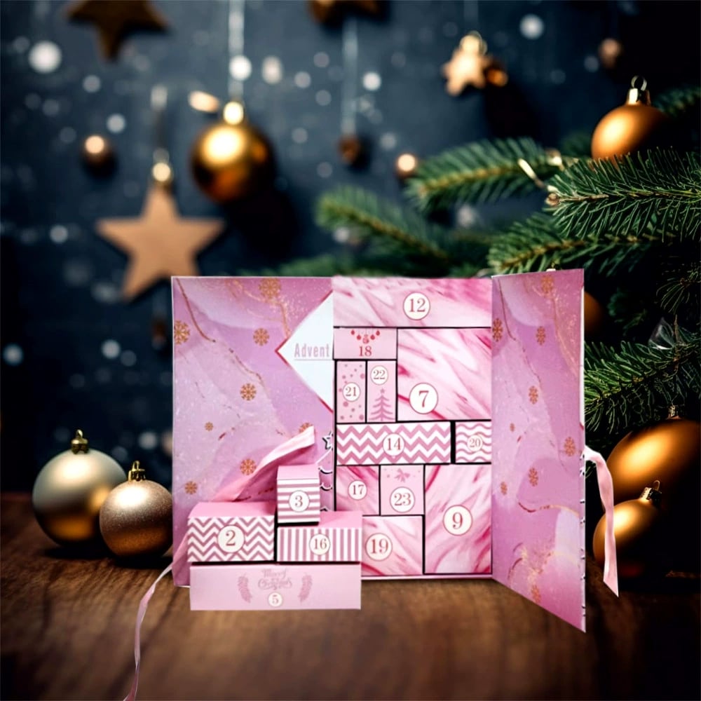 Fun Countdown 24-Day Holiday Advent Calendar - Luxicro