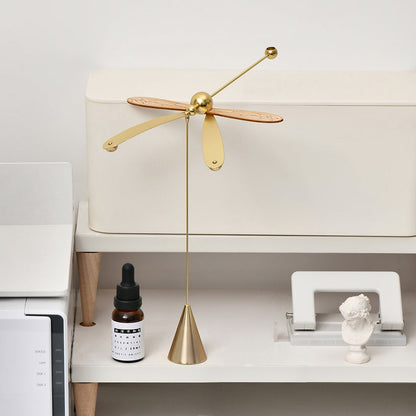 Natural Wood Dragonfly Essential Oil Diffuser