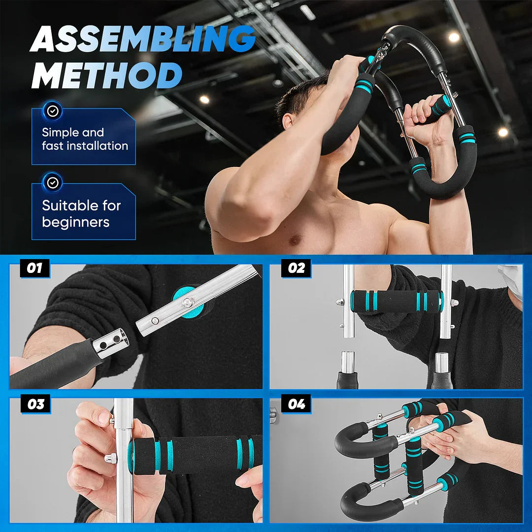 Compact Home Gym Strength Trainer Bar