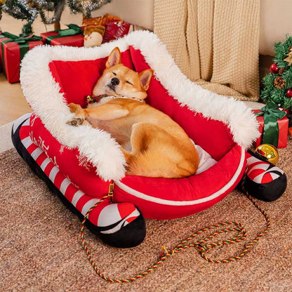 Cozy Winter Dog Bed for Cold Nights