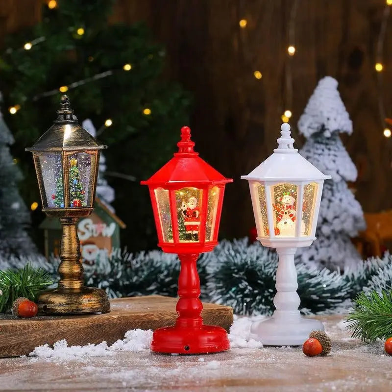 Enchanted Winter Wonderland Desk Lamp - Luxicro