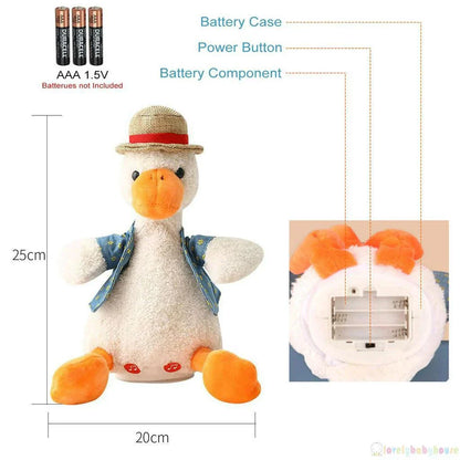 Funny Quacking Duck Plush Toy