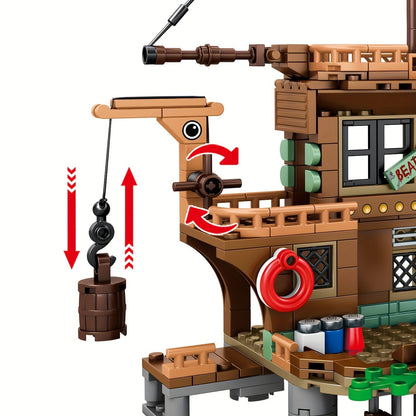 PirateQuest Castle | Kids Pirate Fort Building Playset