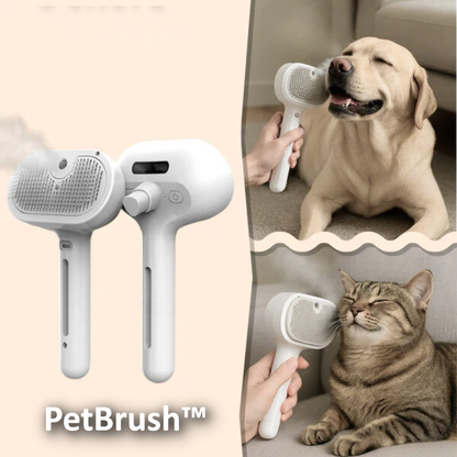 Gentle Pet Brush for Healthy Shiny Coat