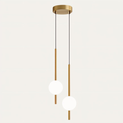 Elegant Glass Pendant LED Hanging Light - Luxicro