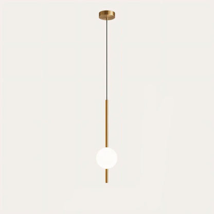 Elegant Glass Pendant LED Hanging Light
