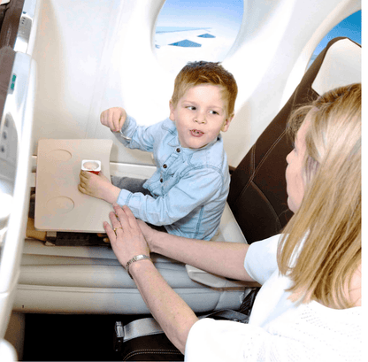 Portable Kids Airplane Bed – Inflatable Travel Mattress