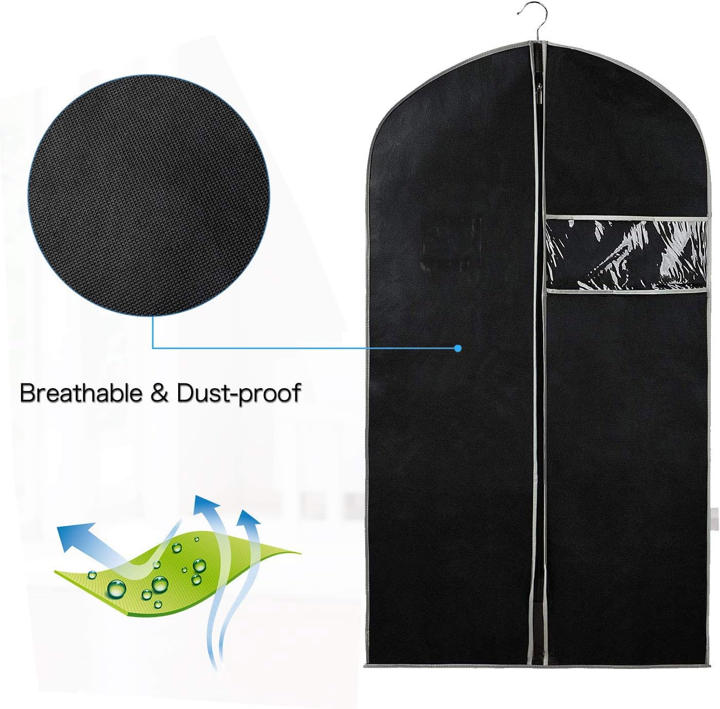 Premium Closet Organizer Storage Bags 5-Pack