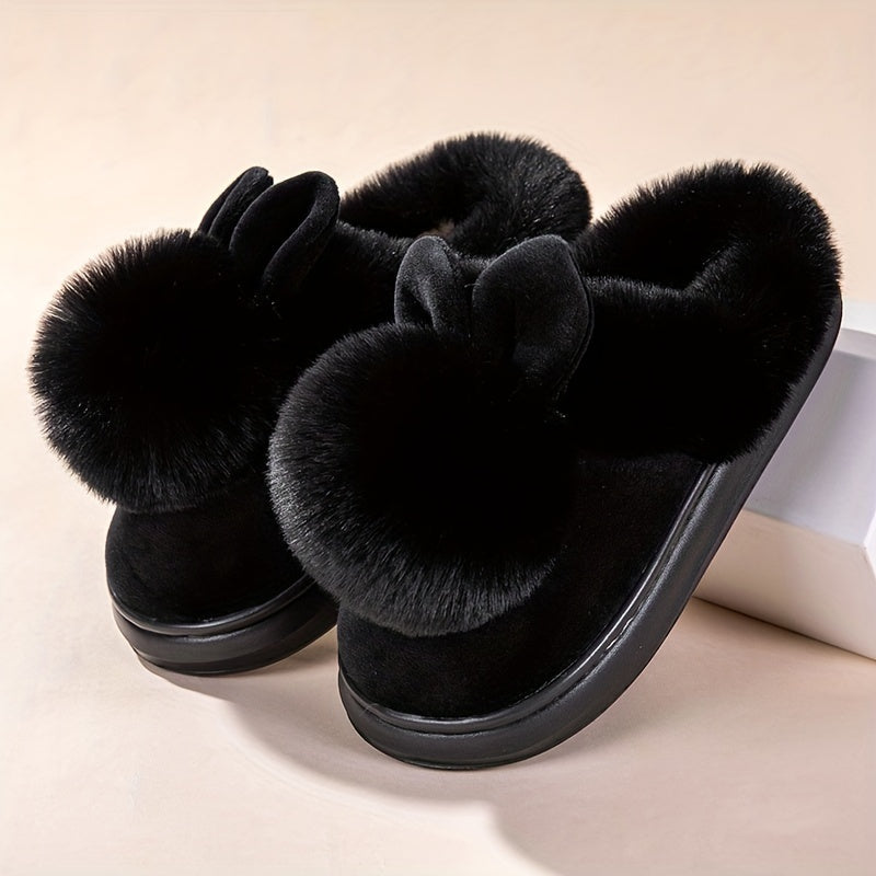 Cute Bunny Fuzzy Slippers