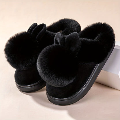 Cute Bunny Fuzzy Slippers