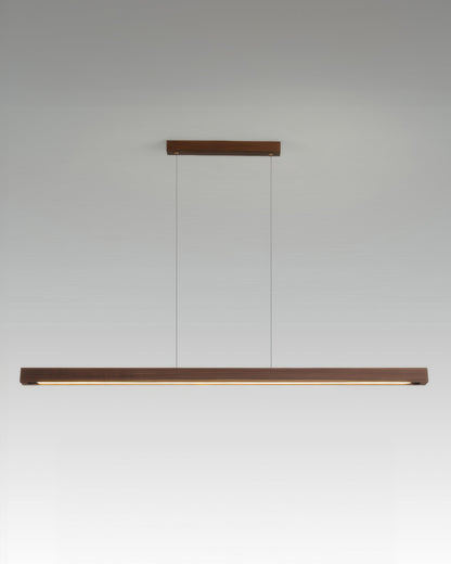 Rustic Wooden Drop Pendant Lighting Fixture - Luxicro