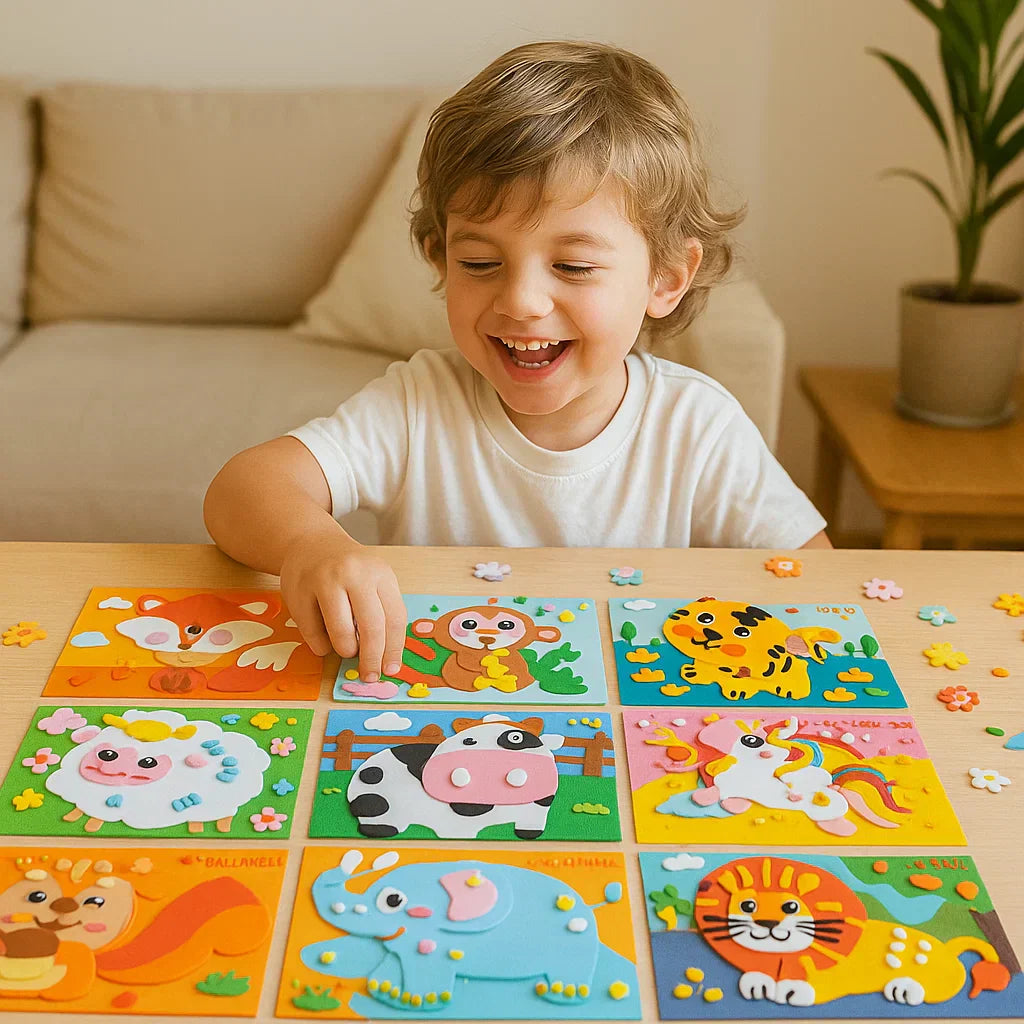 Creative Kids Self Adhesive Sticker Set - Luxicro