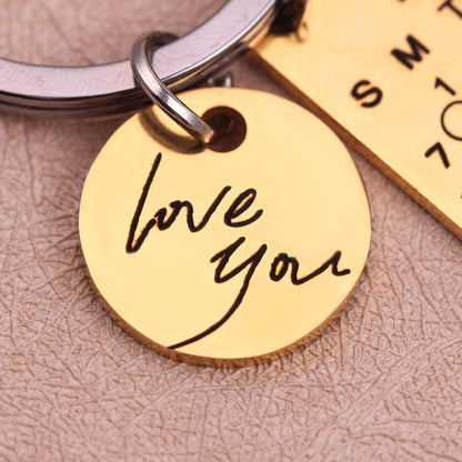 Compact Daily Organizer Keychain