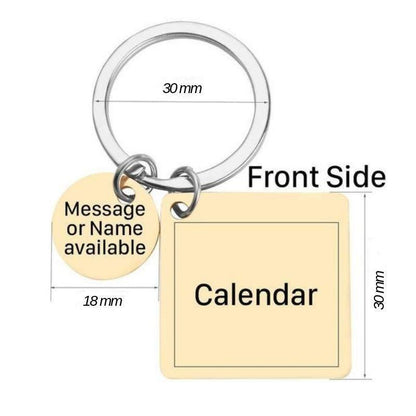 Compact Daily Organizer Keychain