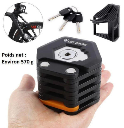 Compact Portable Bicycle Lock