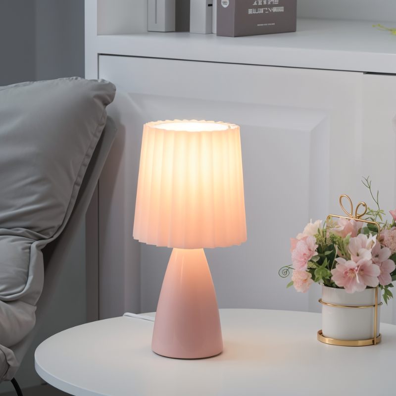 Contemporary Circular Bedside Lamp