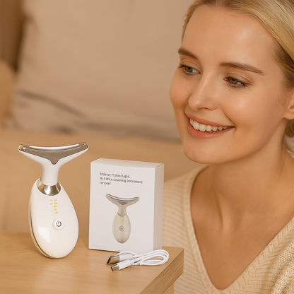 Anti Aging LED Facial Massager for Face and Neck