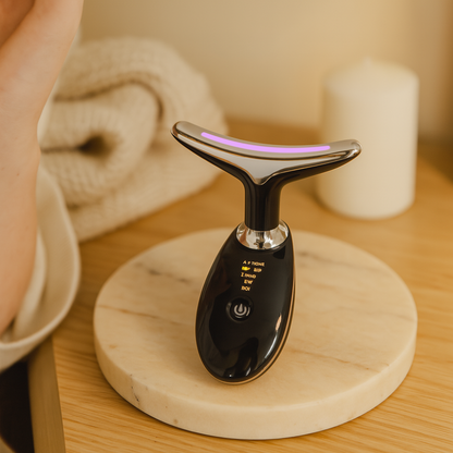 Anti Aging LED Facial Massager for Face and Neck