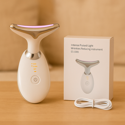 Anti Aging LED Facial Massager for Face and Neck