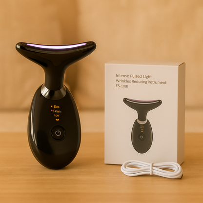 Anti Aging LED Facial Massager for Face and Neck - Luxicro