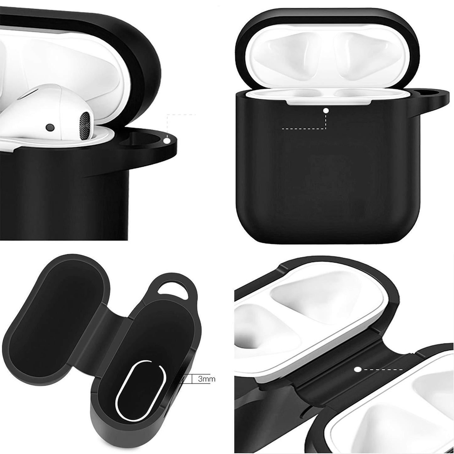 Premium Airpods Flexible Silicone Cover
