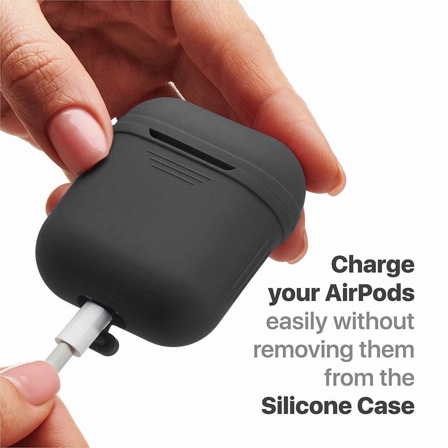 Premium Airpods Flexible Silicone Cover