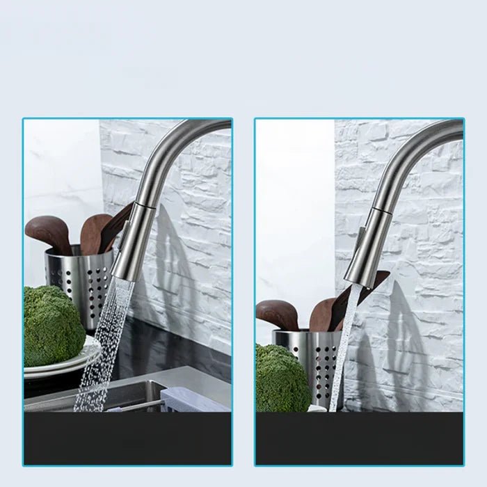 Hands Free Automatic Kitchen Faucet with Pull Out Spray