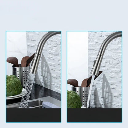 Hands Free Automatic Kitchen Faucet with Pull Out Spray