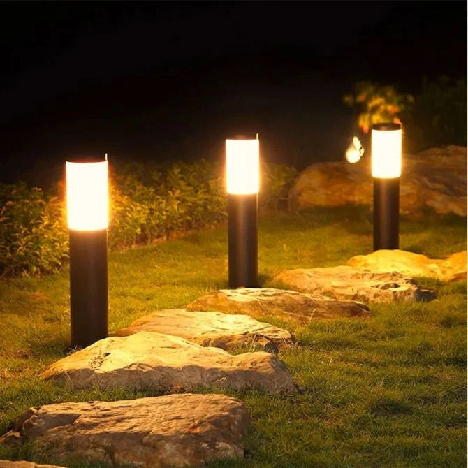 Eco Friendly Outdoor Solar Lights 2 Pack Black - Luxicro