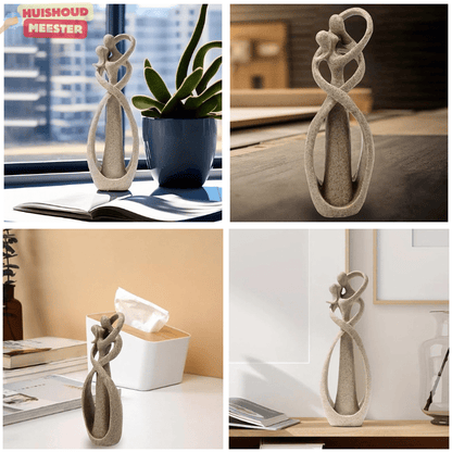 Romantic Heart Shaped Decor Figurine