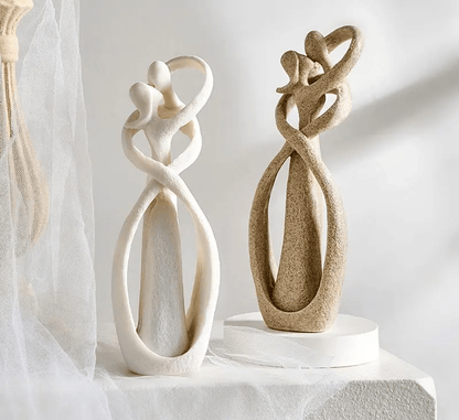 Romantic Heart Shaped Decor Figurine - Luxicro