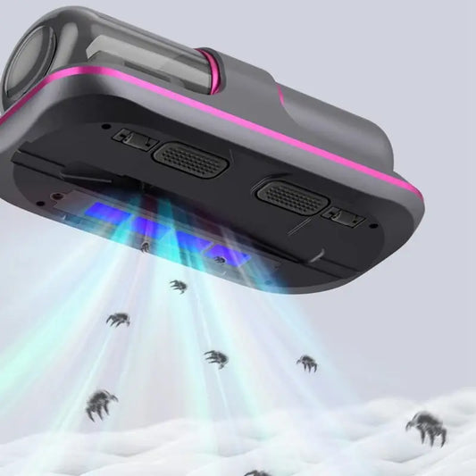 Compact Wireless Hand Vac with UV Sanitizing Light - Luxicro