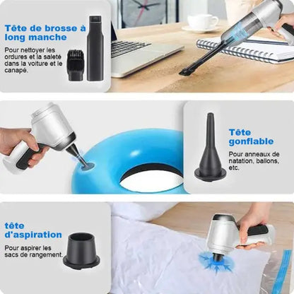 Compact Powerful Auto Vacuum Cleaner