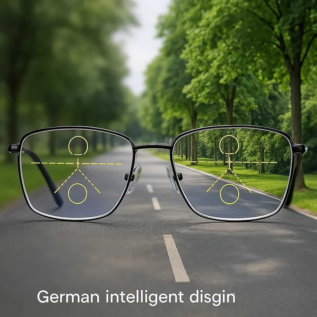 Advanced Presbyopic Reading Glasses | Premium Bifocal Eyewear - Luxicro