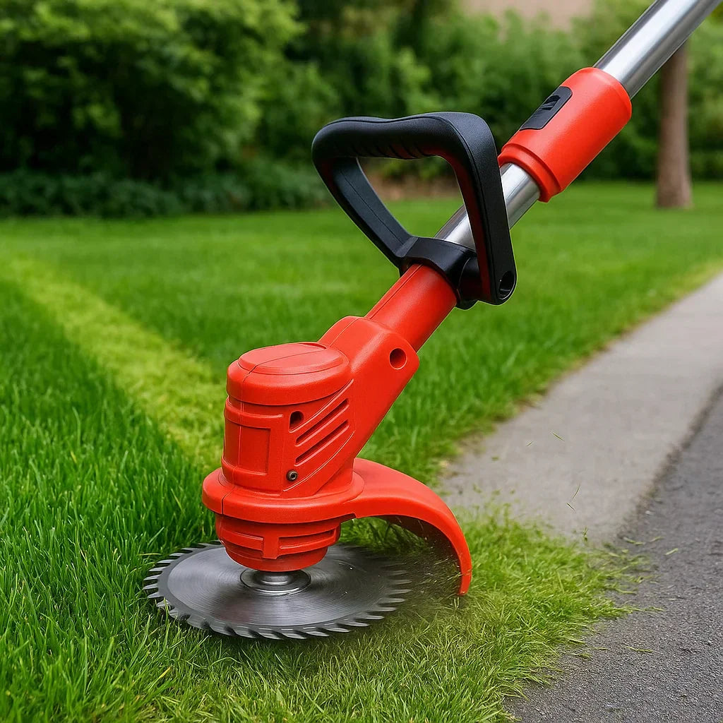 Cordless Garden Trimmer with Variable Cutting Height
