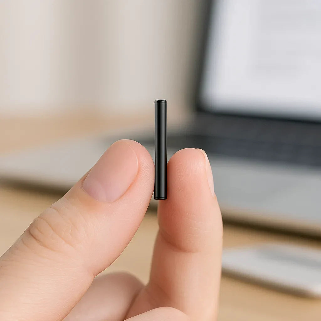 Small Portable Voice Recorder with Automatic Voice Start - Luxicro